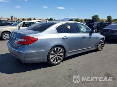 Trzecie zdjęcie samochodu z tyłu: 2014 HYUNDAI GENESIS 5.0L VIN:KMHGC4DH2EU261607 - miniatura