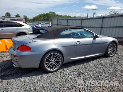 Trzecie zdjęcie samochodu z tyłu: 2007 BMW M6 VIN:WBSEK93547CY78673 - miniatura