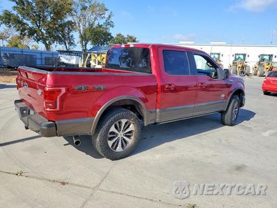 Trzecie zdjęcie samochodu z tyłu: 2017 FORD F150 SUPERCREW VIN:1FTEW1EG2HFB89503 - miniatura