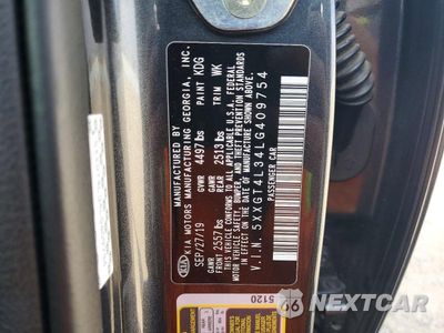 Zdjęcie 13 z 13 samochodu: 2020 KIA OPTIMA LX VIN:5XXGT4L34LG409754 - miniatura