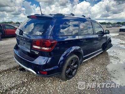 Trzecie zdjęcie samochodu z tyłu: 2018 DODGE JOURNEY CROSSROAD VIN:3C4PDCGG4JT505146 - miniatura