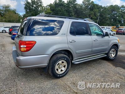 Trzecie zdjęcie samochodu z tyłu: 2003 TOYOTA SEQUOIA SR5 VIN:5TDZT34A33S150382 - miniatura