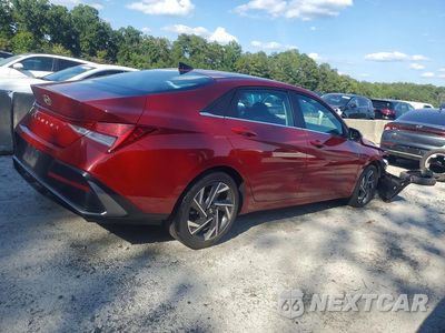 Trzecie zdjęcie samochodu z tyłu: 2025 HYUNDAI ELANTRA SEL VIN:KMHLS4DG9SU906709 - miniatura