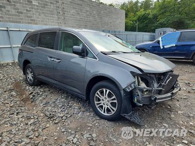 Czwarte zdjęcie samochodu z boku: 2012 HONDA ODYSSEY EXL VIN:5FNRL5H61CB126569 - miniatura