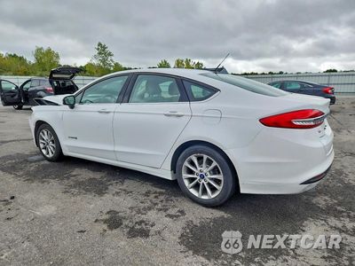 Drugie zdjęcie samochodu z przodu: 2017 FORD FUSION S HYBRID VIN:3FA6P0UU6HR236379 - miniatura