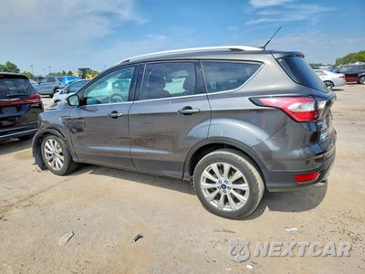 Drugie zdjęcie samochodu z przodu: 2017 FORD ESCAPE TITANIUM VIN:1FMCU0JD9HUE06703 - miniatura