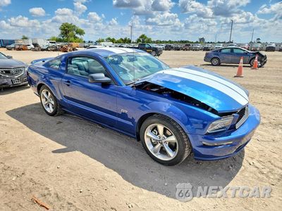 Czwarte zdjęcie samochodu z boku: 2007 FORD MUSTANG GT VIN:1ZVFT82H875216448 - miniatura