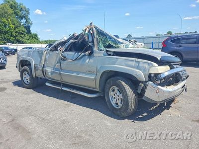 Czwarte zdjęcie samochodu z boku: 2001 CHEVROLET SILVERADO K1500 VIN:1GCEK19T01E105886 - miniatura