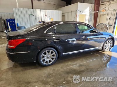 Trzecie zdjęcie samochodu z tyłu: 2013 HYUNDAI EQUUS SIGNATURE VIN:KMHGH4JH6DU064184 - miniatura