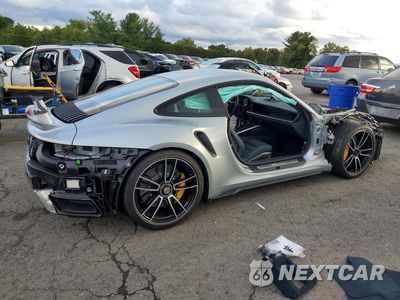 Trzecie zdjęcie samochodu z tyłu: 2021 PORSCHE 911 TURBO VIN:WP0AD2A98MS257791 - miniatura