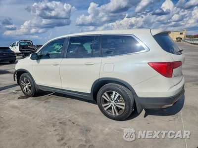 Drugie zdjęcie samochodu z przodu: 2017 HONDA PILOT EXL VIN:5FNYF5H50HB047881 - miniatura