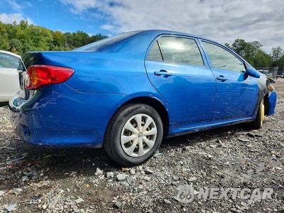 Trzecie zdjęcie samochodu z tyłu: 2009 TOYOTA COROLLA LE VIN:JTDBL40E399045896 - miniatura