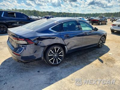 Trzecie zdjęcie samochodu z tyłu: 2024 HONDA ACCORD TOURING HYBRID VIN:1HGCY2F80RA076244 - miniatura