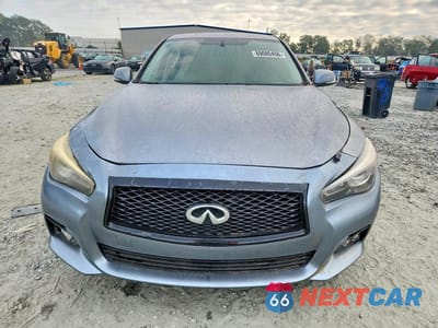 Piąte zdjęcie samochodu w środku: 2014 INFINITI Q50 PREMIUM VIN:JN1BV7AR3EM696677 - miniatura