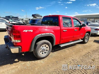 Trzecie zdjęcie samochodu z tyłu: 2012 GMC SIERRA K1500 SL VIN:3GTP2UEA2CG106158 - miniatura