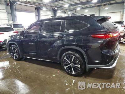 Drugie zdjęcie samochodu z przodu: 2021 TOYOTA HIGHLANDER XSE VIN:5TDLZRBHXMS157614 - miniatura