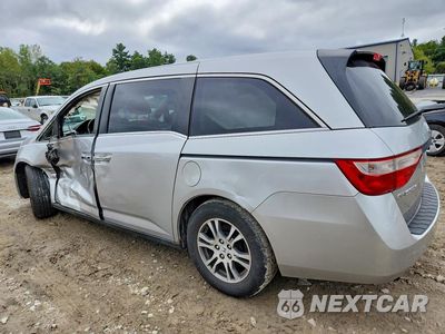 Drugie zdjęcie samochodu z przodu: 2013 HONDA ODYSSEY EXL VIN:5FNRL5H65DB083985 - miniatura