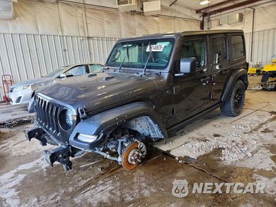 2021 JEEP WRANGLER UNLIMITED SPORT 1C4HJXDGXMW789521 - główne zdjęcie licytacji z USA - miniatura