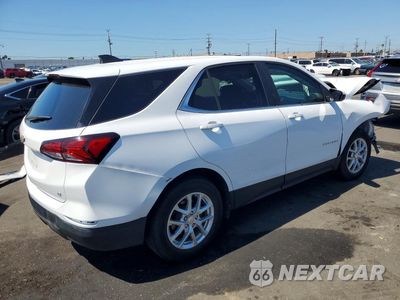 Trzecie zdjęcie samochodu z tyłu: 2022 CHEVROLET EQUINOX LT VIN:3GNAXKEV3NL106797 - miniatura