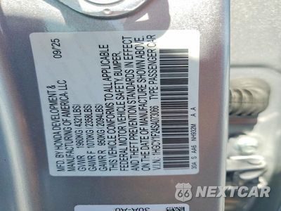 Zdjęcie 13 z 13 samochodu: 2025 HONDA ACCORD LX VIN:1HGCY1F24SA073066 - miniatura