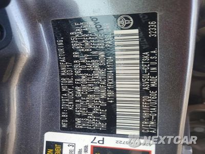 Zdjęcie 13 z 13 samochodu: 2017 TOYOTA CAMRY SE VIN:4T1BF1FKXHU411704 - miniatura