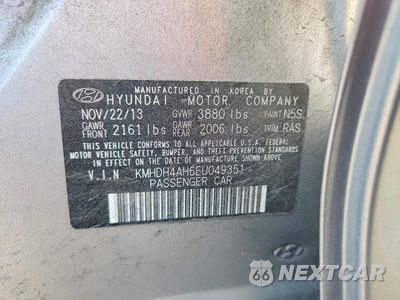 Zdjęcie 12 z 12 samochodu: 2014 HYUNDAI ELANTRA SPORT VIN:KMHDH4AH6EU049351 - miniatura