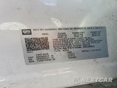 Zdjęcie 13 z 13 samochodu: 2021 GMC TERRAIN SLE VIN:3GKALTEVXML393861 - miniatura