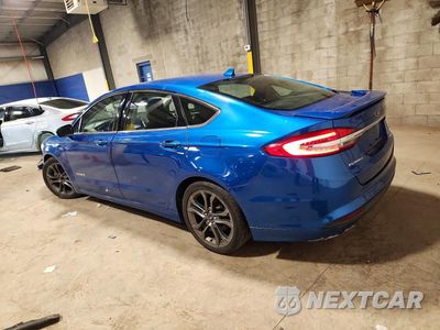 Drugie zdjęcie samochodu z przodu: 2019 FORD FUSION TITANIUM VIN:3FA6P0RUXKR217303 - miniatura