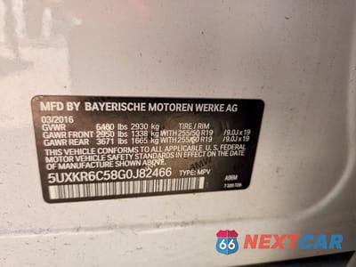 Zdjęcie 12 z 12 samochodu: 2016 BMW X5 XDRIVE50I VIN:5UXKR6C58G0J82466 - miniatura