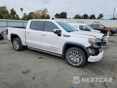 Czwarte zdjęcie samochodu z boku: 2019 GMC SIERRA K1500 DENALI VIN:1GTU9FEL6KZ311458 - miniatura