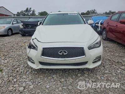 Piąte zdjęcie samochodu w środku: 2015 INFINITI Q50 BASE VIN:JN1BV7AR6FM403176 - miniatura