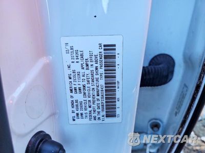 Zdjęcie 12 z 12 samochodu: 2016 ACURA TLX VIN:19UUB2F33GA006437 - miniatura