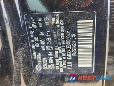 Zdjęcie 12 z 12 samochodu: 2010 HYUNDAI GENESIS 3.8L VIN:KMHGC4DE0AU080408 - miniatura