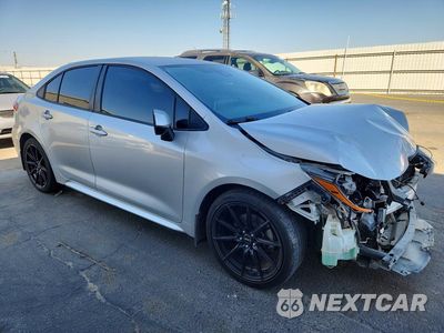 Czwarte zdjęcie samochodu z boku: 2021 TOYOTA COROLLA LE VIN:5YFEPMAE8MP167799 - miniatura