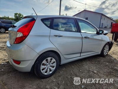 Trzecie zdjęcie samochodu z tyłu: 2015 HYUNDAI ACCENT GS VIN:KMHCT5AE7FU215688 - miniatura