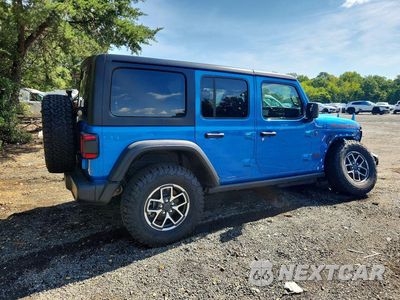 Trzecie zdjęcie samochodu z tyłu: 2026 JEEP WRANGLER RUBICON VIN:1C4PJXFN1TW270881 - miniatura