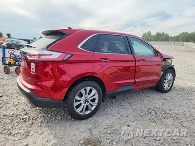 Trzecie zdjęcie samochodu z tyłu: 2022 FORD EDGE TITANIUM VIN:2FMPK4K91NBA15376 - miniatura