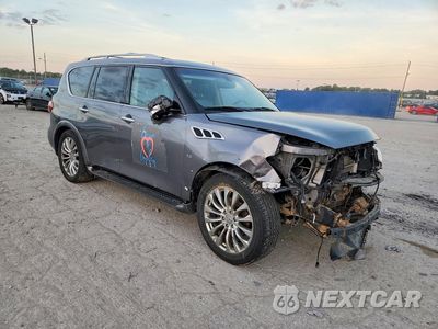 Czwarte zdjęcie samochodu z boku: 2016 INFINITI QX80 BASE VIN:JN8AZ2NEXG9126077 - miniatura