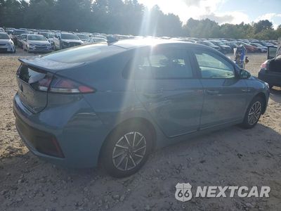Trzecie zdjęcie samochodu z tyłu: 2021 HYUNDAI IONIQ SE VIN:KMHC75LJ6MU082112 - miniatura