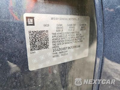 Zdjęcie 12 z 12 samochodu: 2019 CHEVROLET MALIBU RS VIN:1G1ZG5ST3KF209166 - miniatura