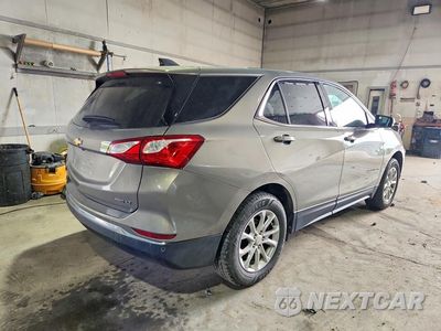 Trzecie zdjęcie samochodu z tyłu: 2018 CHEVROLET EQUINOX LT VIN:3GNAXSEV2JS644343 - miniatura