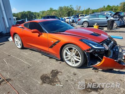Czwarte zdjęcie samochodu z boku: 2015 CHEVROLET CORVETTE STINGRAY 1LT VIN:1G1YB2D75F5112622 - miniatura
