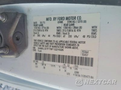 Zdjęcie 12 z 12 samochodu: 2015 FORD TRANSIT CONNECT XLT DELIVERY VAN VIN:NM0LS7F78F1221026 - miniatura