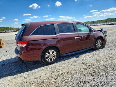 Trzecie zdjęcie samochodu z tyłu: 2016 HONDA ODYSSEY EXL VIN:5FNRL5H62GB158906 - miniatura