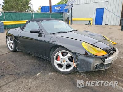 Czwarte zdjęcie samochodu z boku: 2001 PORSCHE BOXSTER VIN:WP0CB29821U664970 - miniatura