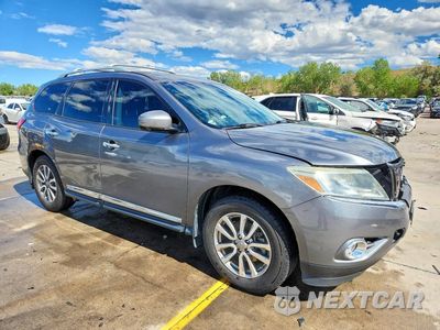 Czwarte zdjęcie samochodu z boku: 2015 NISSAN PATHFINDER S VIN:5N1AR2MM7FC696572 - miniatura