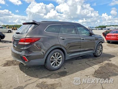 Trzecie zdjęcie samochodu z tyłu: 2018 HYUNDAI SANTA FE SE VIN:KM8SM4HF5JU260137 - miniatura