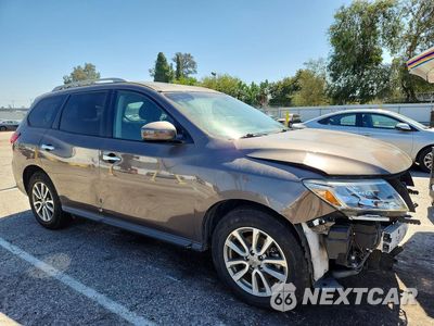 Czwarte zdjęcie samochodu z boku: 2015 NISSAN PATHFINDER S VIN:5N1AR2MN3FC704045 - miniatura