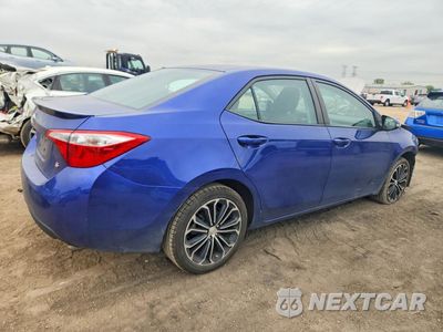 Trzecie zdjęcie samochodu z tyłu: 2016 TOYOTA COROLLA S PLUS VIN:2T1BURHE6GC742503 - miniatura