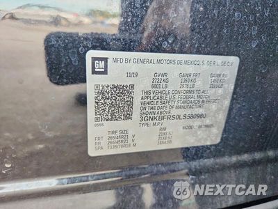 Zdjęcie 12 z 12 samochodu: 2020 CHEVROLET BLAZER PREMIER VIN:3GNKBFRS0LS580980 - miniatura
